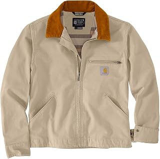 Carhartt Relaxed Fit Duck Blanket Lined Detroit Jacket