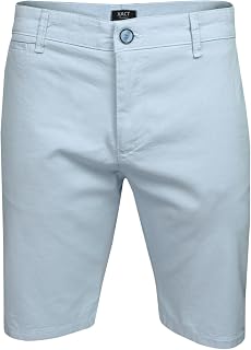 Xact Men's Premium Tailored Linen Blend Chino Shorts