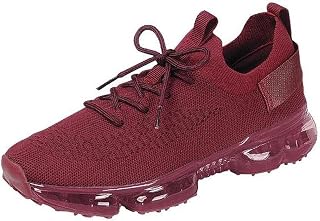 Forever Link Womens Air Cushion Fashion Sneakers Breathable Lightweight Walking Shoes