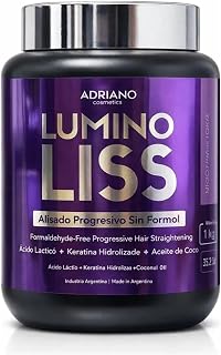 Lumino Alisado Progresivo Sin Formol - Adriano Cosméticos 1Kg - 35.2 Fl Oz