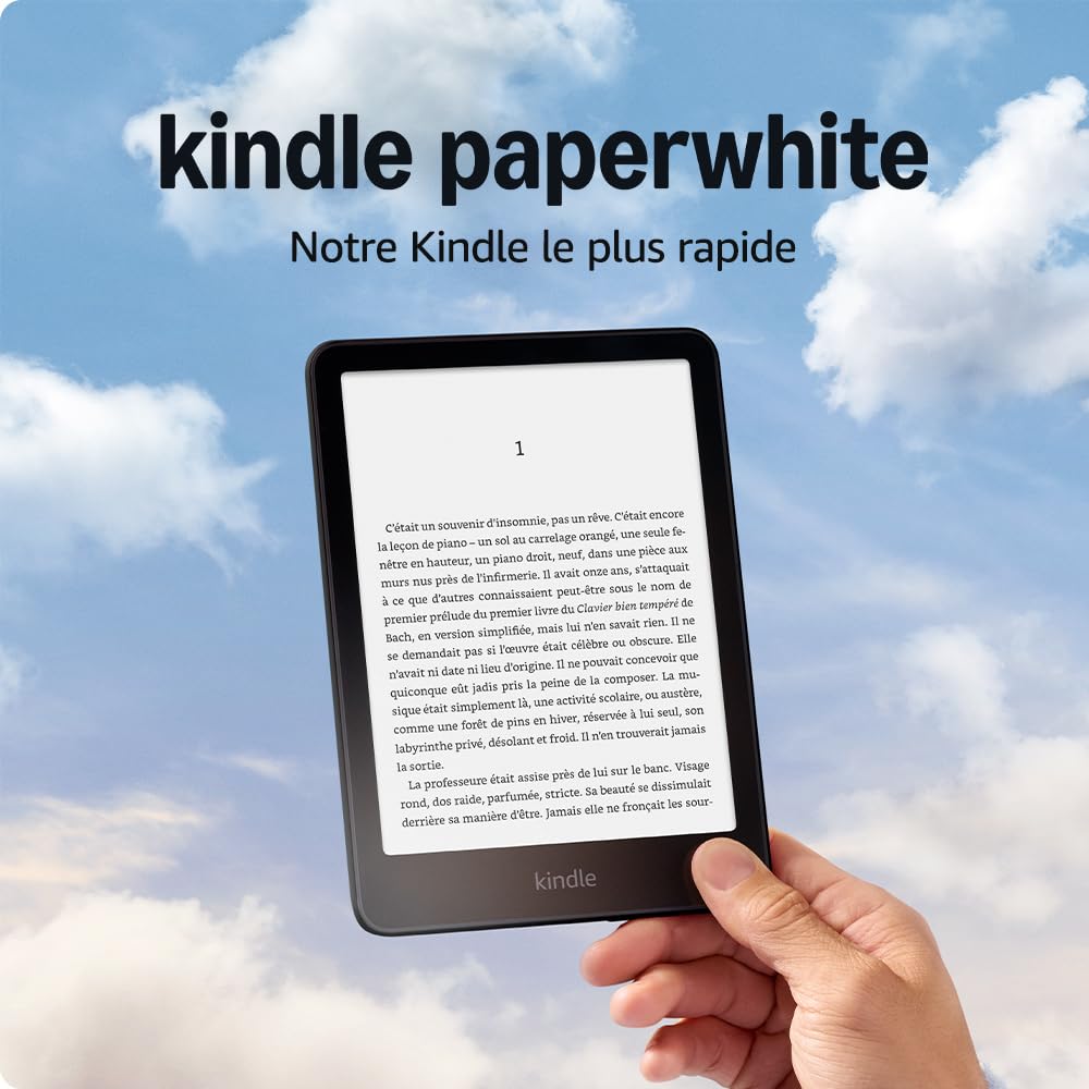 All-new Amazon Kindle Paperwhite (16 GB) – Our fastest Kindle ever, with new 7" 