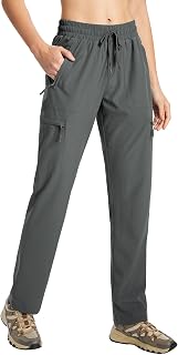 KWZ Womens Hiking Pants Lightweight Cargo Pants