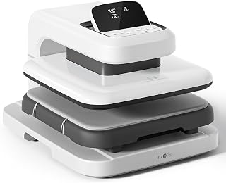 HTVRONT Auto Heat Press 2 - Adjustable Pressure Heat Press Machine 15X15 | Heats Up Fast & Evenly Heat Press with Higher Heating Height for HTV, Sublimation, Heat Transfer Projects