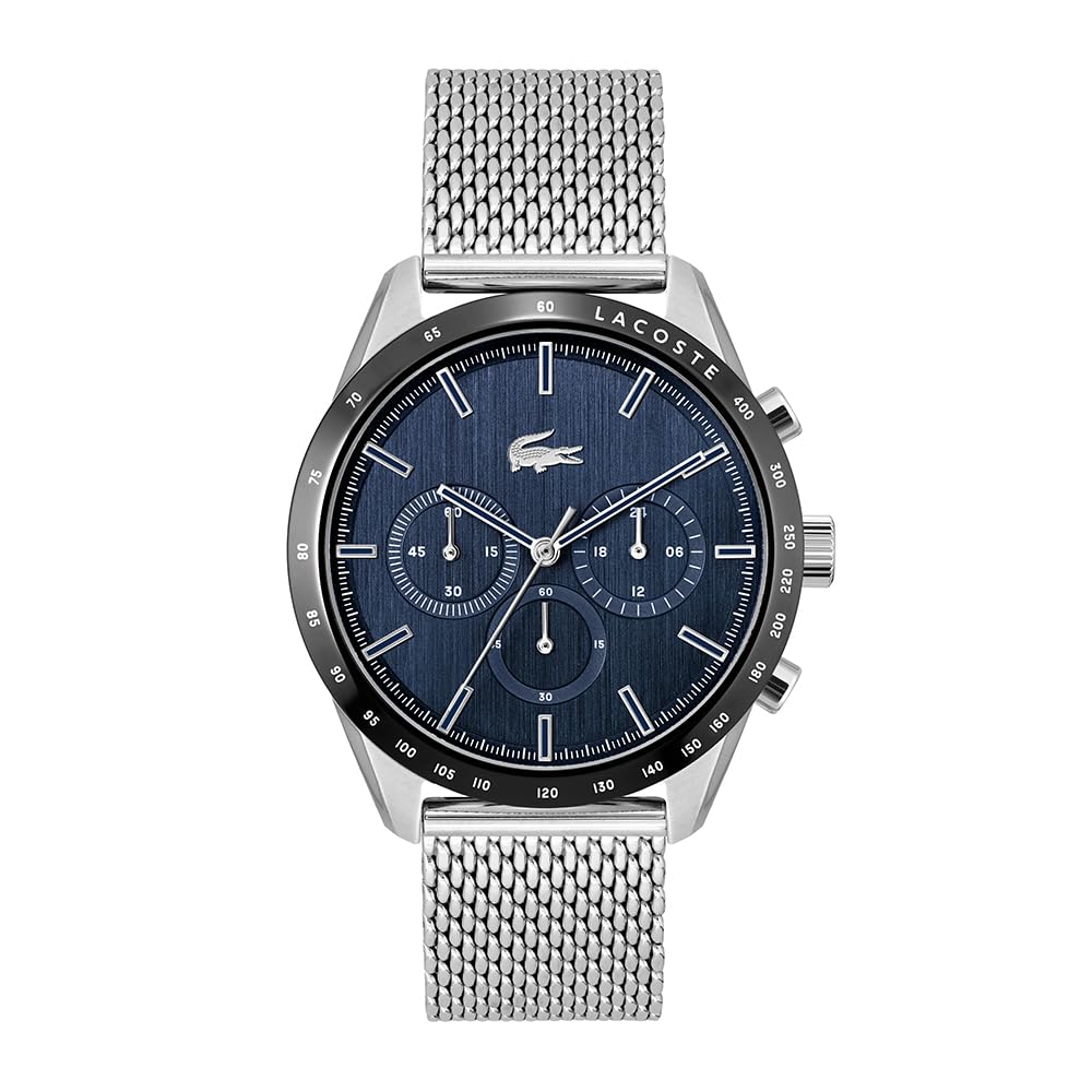 Lacoste Chronograph Quartz Watch Boston Collection for Men with Leather or Stain
