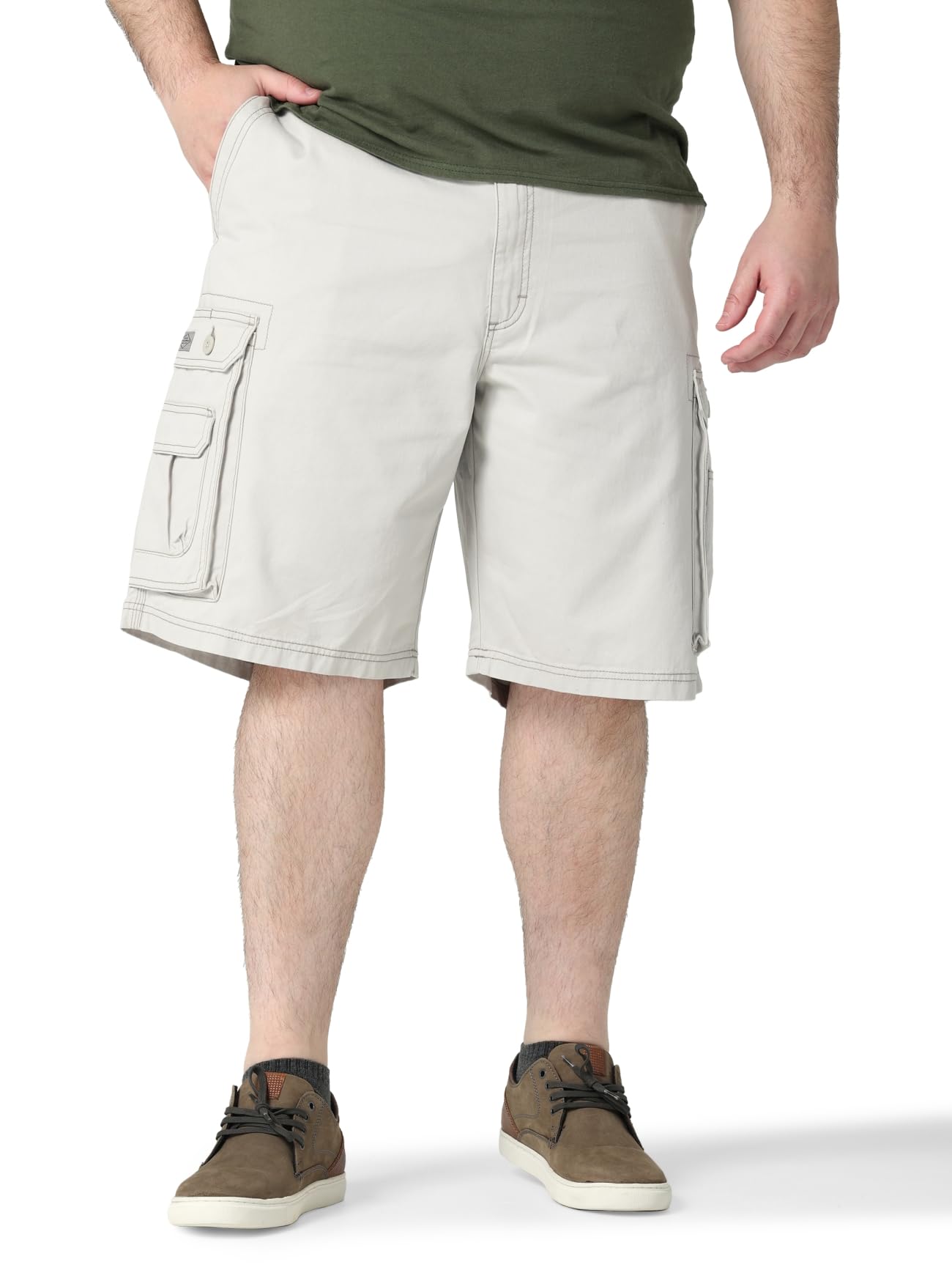Lee Big & Tall New Belted Wyoming Cargo Shorts Men's Trousers