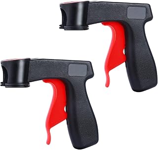 2 Pack Spray Can Trigger Grip Handle, Spray Can Aerosol Trigger Gun Grip, Instantly Converts Spray Cans into Airbrush, Universal Spray Gun Tool Holder for Paint Sprays Adaptor