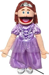 25" Princess, Peach Girl, Full Body, Ventriloquist Style Puppet