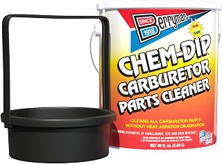Berryman 0996-ARM B-9 Chem Dip Parts Cleaner with Basket and Armlock, 3/4-Gallon Pail