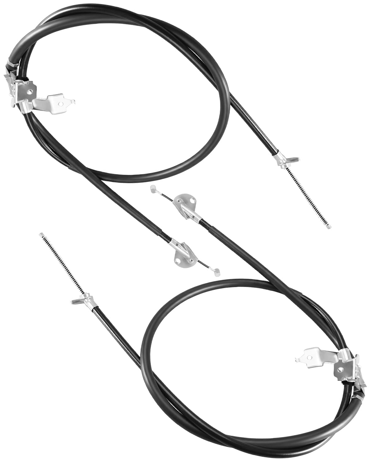 Rear Parking Brake Cable Set Fit for Toyota RAV4 2011-2018, Left and Right | Rep