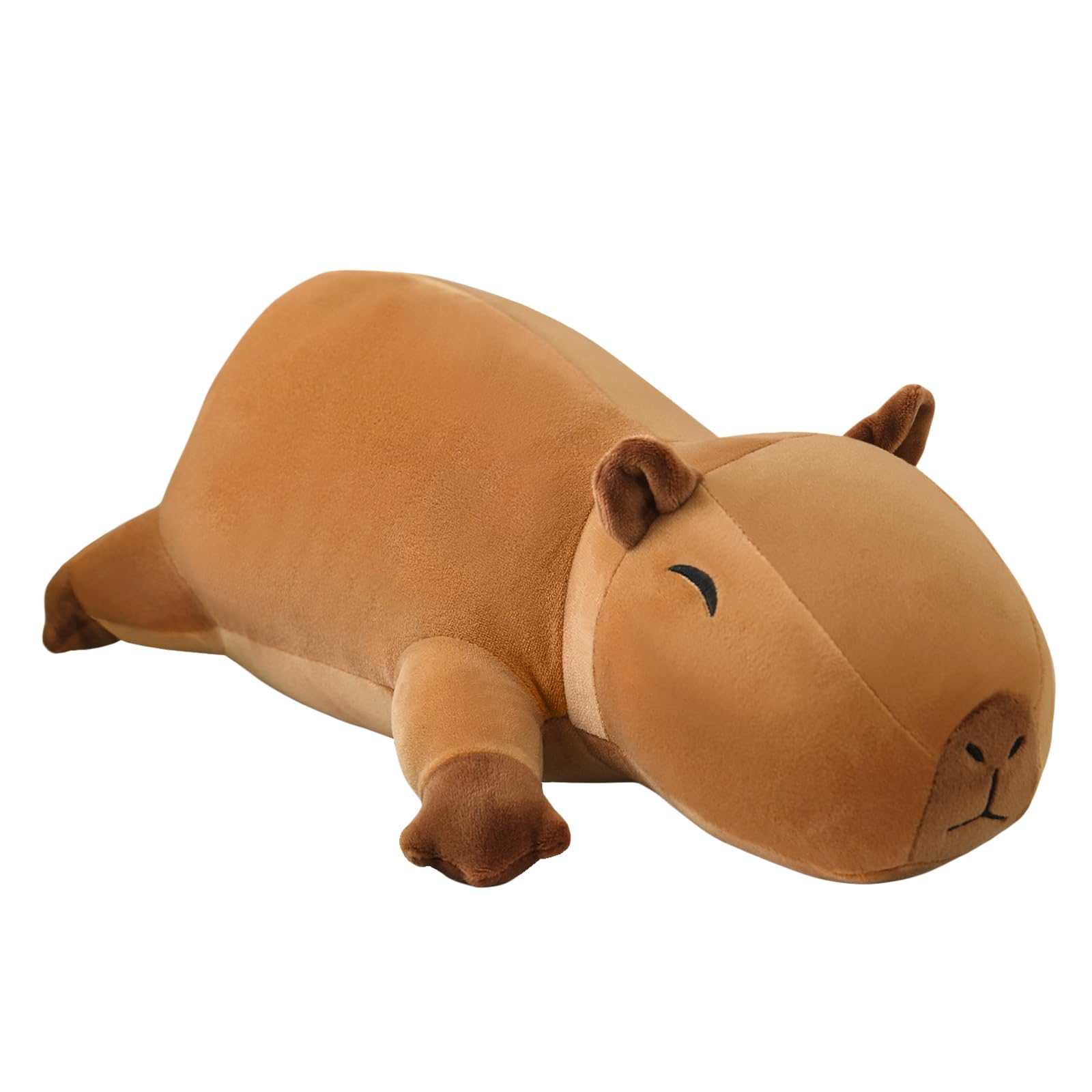 SQEQE Weighted Capybara Plush, Weighted Capybara Stuffed Animal, Cute Plushies S