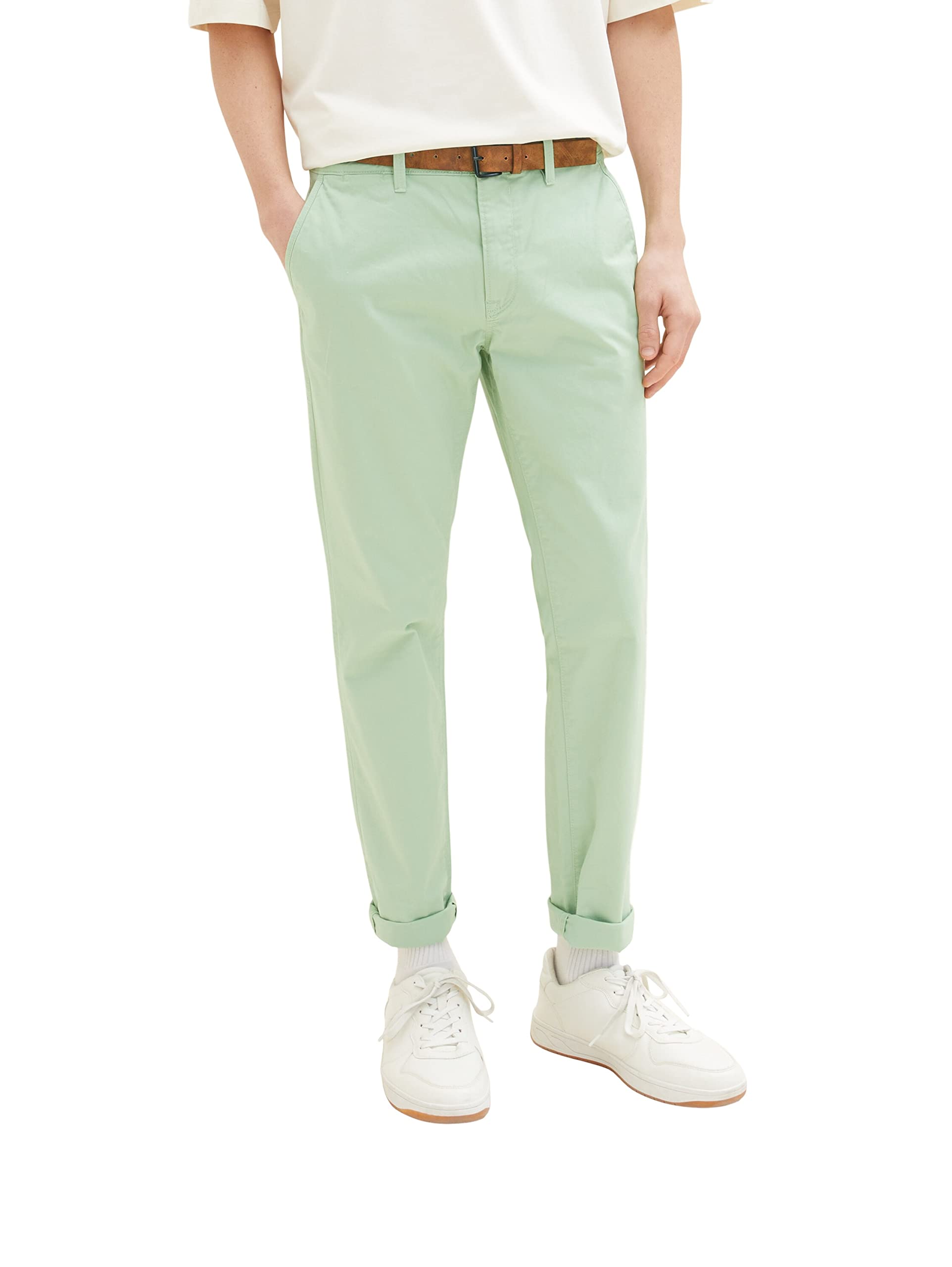 Tom Tailor Denim 1027694 - Men's Slim Chino Trousers - Modern