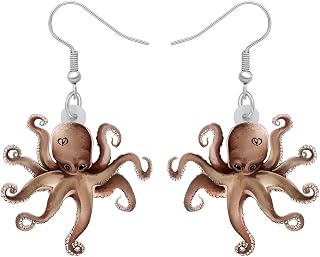Acrylic Octopus Dangle Earrings Jewelry for Women Jewelry Gift Accessories