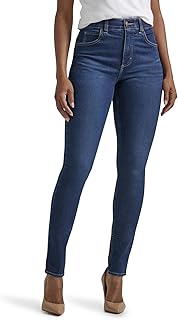 Lee Women's Petite Ultra Lux Comfort with Flex Motion Skinny Leg Jeans with Ever Fit