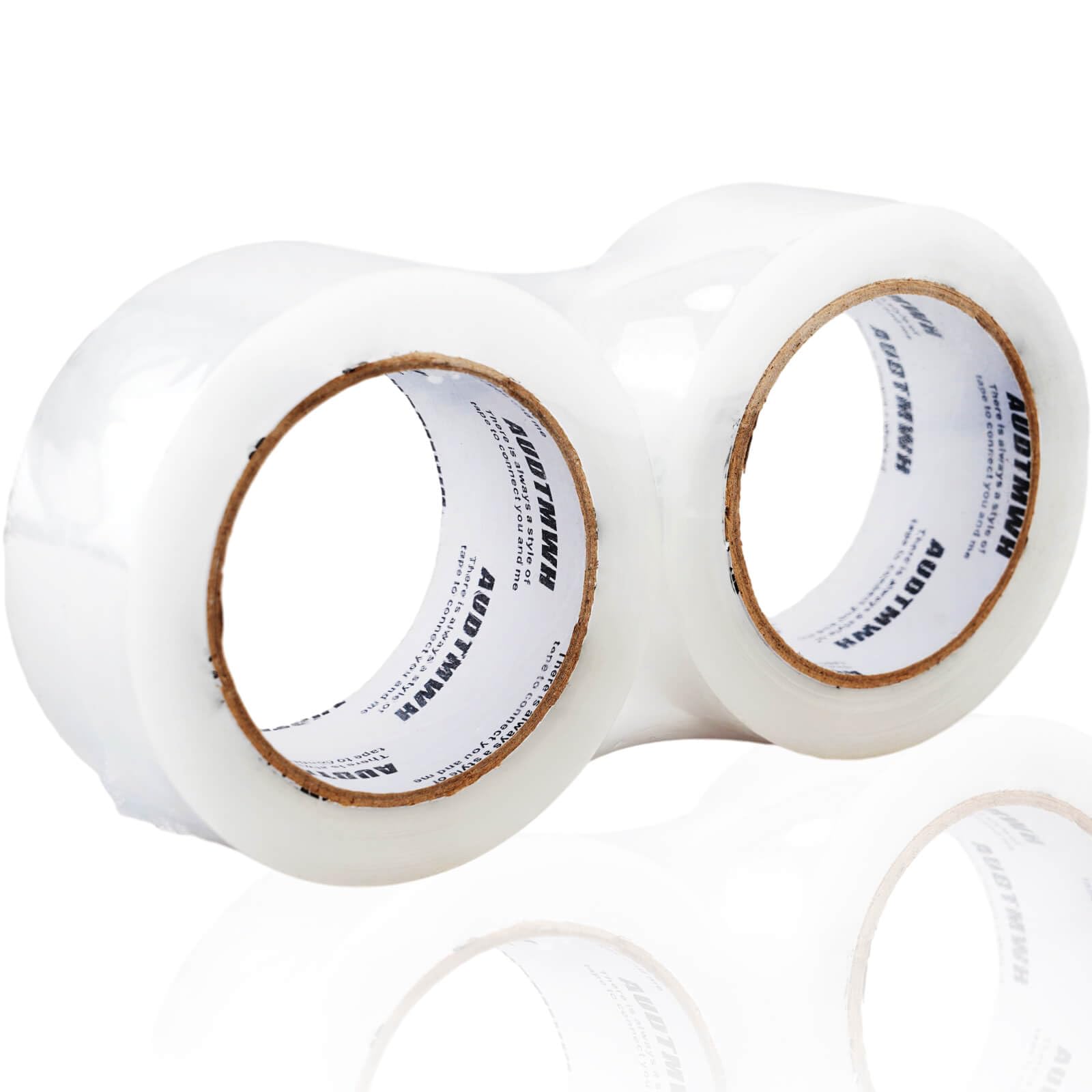 AUDTMWH Packing Tape Refills, Clear, 1.88" x 60 yds, 2 Rolls | Packaging Tape He