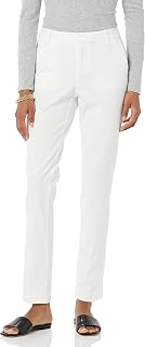 Amazon Essentials Women's Straight Leg Long Bi-Stretch Trousers