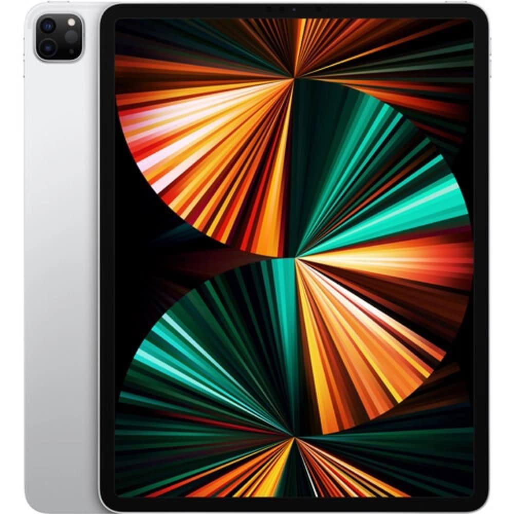 Apple 2021 12.9-inch iPad Pro (Wi‐Fi, 128GB) - Silver (Renewed)
