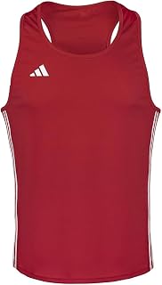 adidas Base Punch Men's Boxing Vest, Black, Small