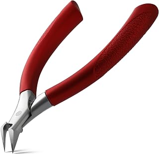 BEZOX Straight Blade Toenail Clipper, Podiatrist Toenail Clippers for Ingrown and Thick Nails - Stainless Steel and Sharp Pointed Tip Ingrown Nail Clipper – Wide Jaw Toe Nail Cutter Podiatry Tool