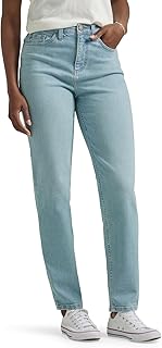 Lee Womens High Rise Mom JeansJeans