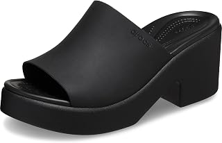 Crocs Sandalias Brooklyn de tacón deslizante para mujer