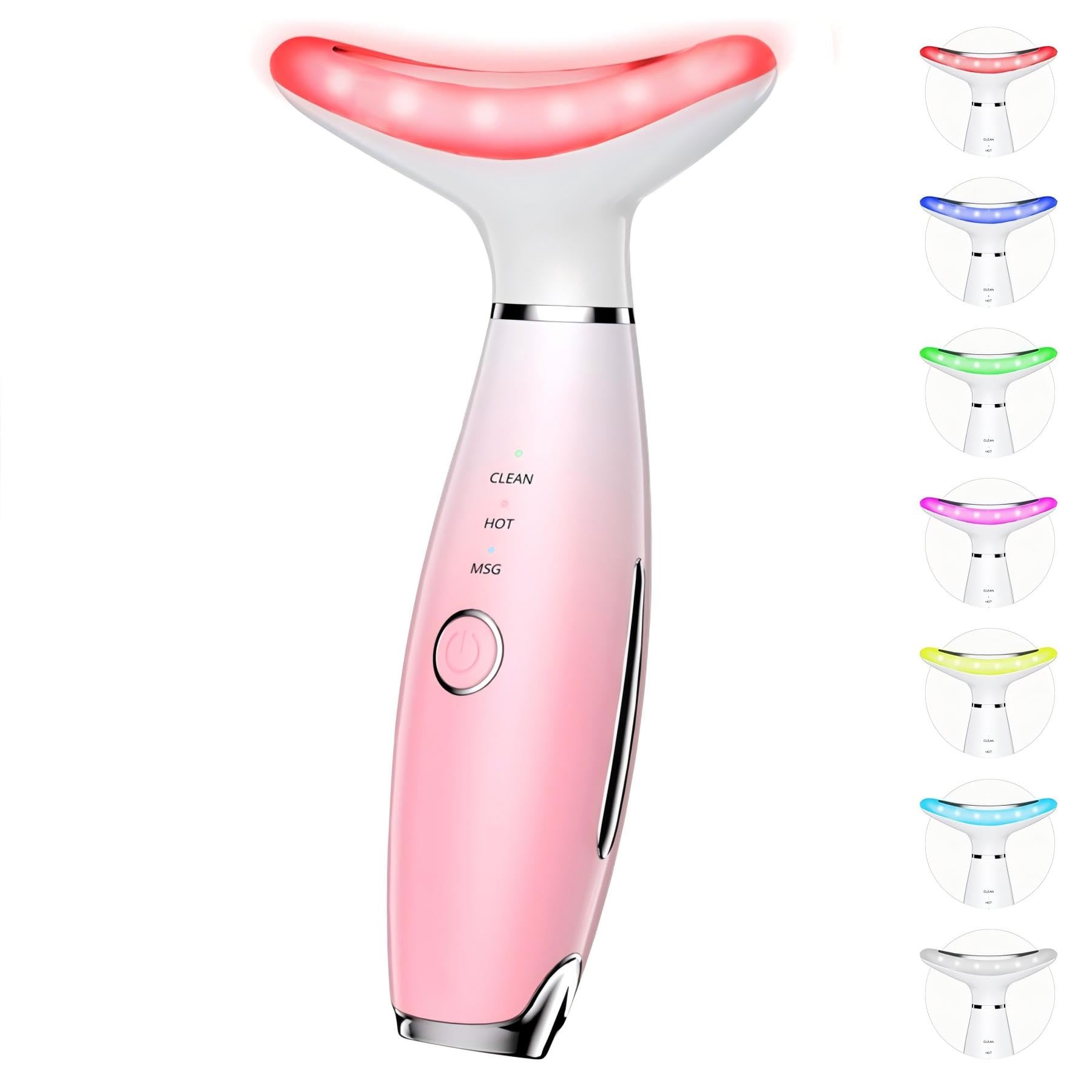 Dopsikn 7 Color Galvanic Machines - Red Light Therapy for Face and Neck, Face Ma