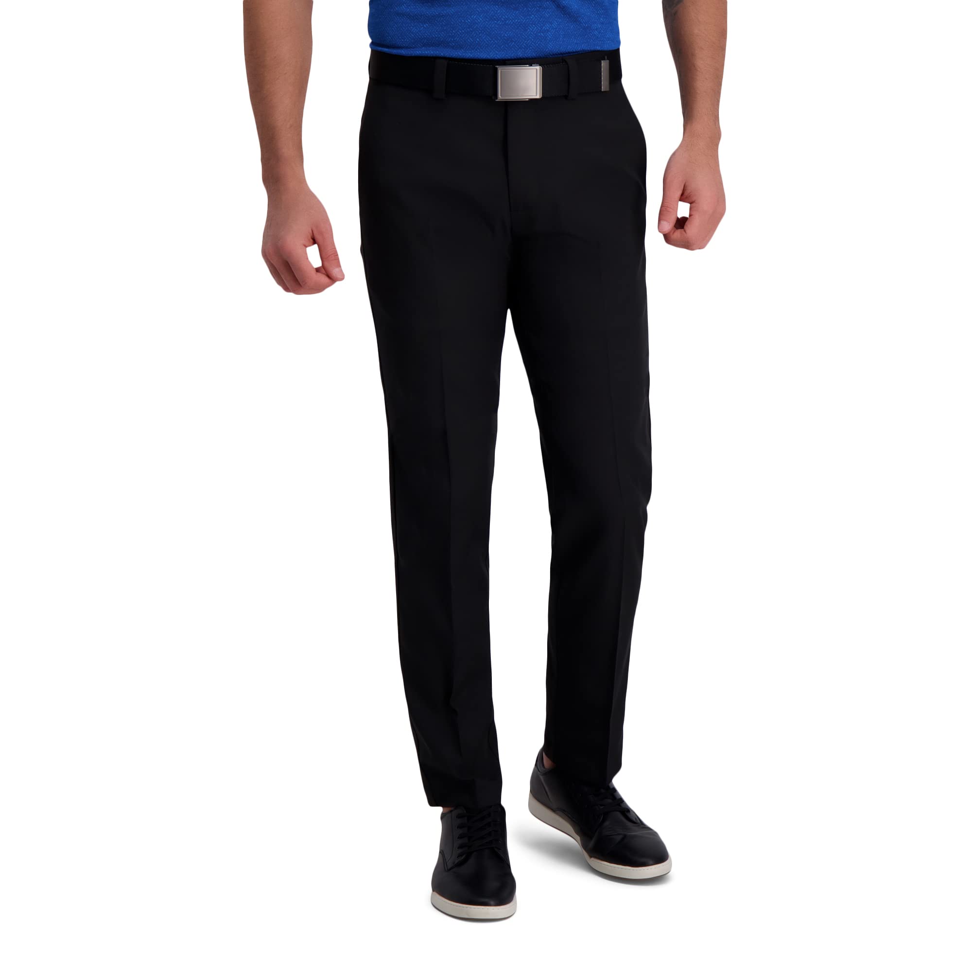 Haggar Cool Right Men's Performance Flex Flat Front Pant