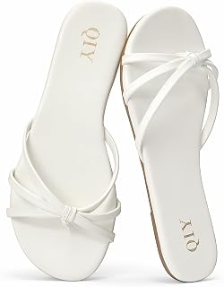 Women's Flip Flops Flat Sandals Slip on Slide Sandals Summer Thong Flats