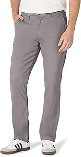 Amazon Essentials Men's Athletic Fit Washed Comfortable Stretch Chino Pant