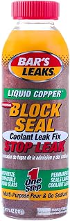 Bar's Leaks 1109 Block Seal Liquid Copper Intake and Radiator Stop Leak - 18 oz.
