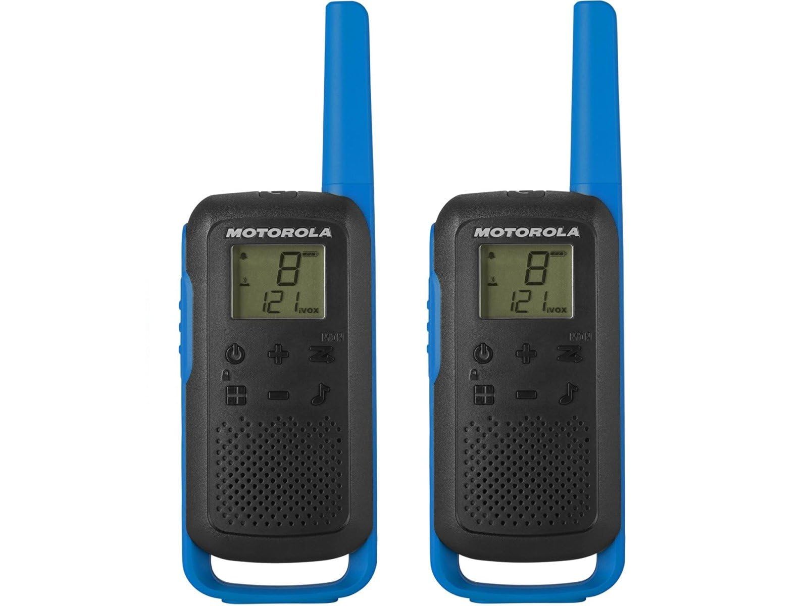 Motorola TALKABOUT T62 Twin Pack Two Way Radios in Blue