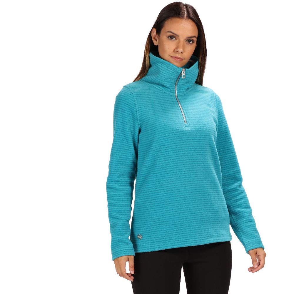Regatta Solemn Women's Half Zip Symmetry Fleece Outdoors Summer Jacket (Pack of 