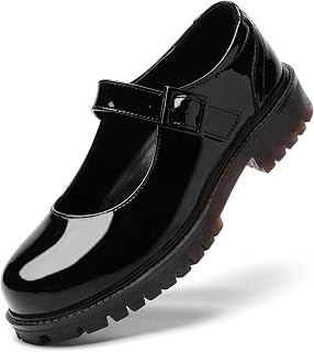 XMM Mary Jane Shoes Women Flat Mary Janes for Womens Comfort Dressy Casual School Cute Non-Slip Work Shoes