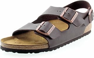 Birkenstock Milano, unisex-adult Sandals, Brown (Dunkelbraun), 9.5 UK (44 EU)