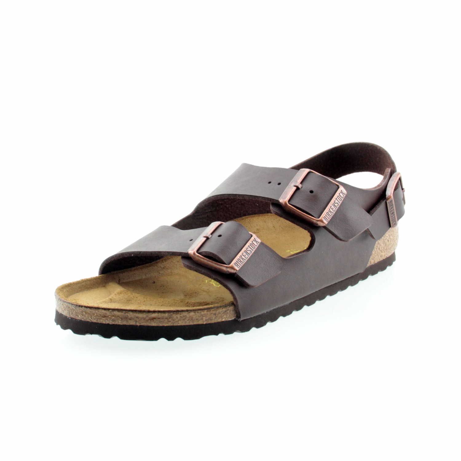 Birkenstock Milano, unisex-adult Sandals, Brown (Dunkelbraun), 9.5 UK (44 EU)