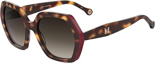 Carolina Herrera HER 0181/S Havana Red/Brown Shaded 55/20/145 women Sunglasses