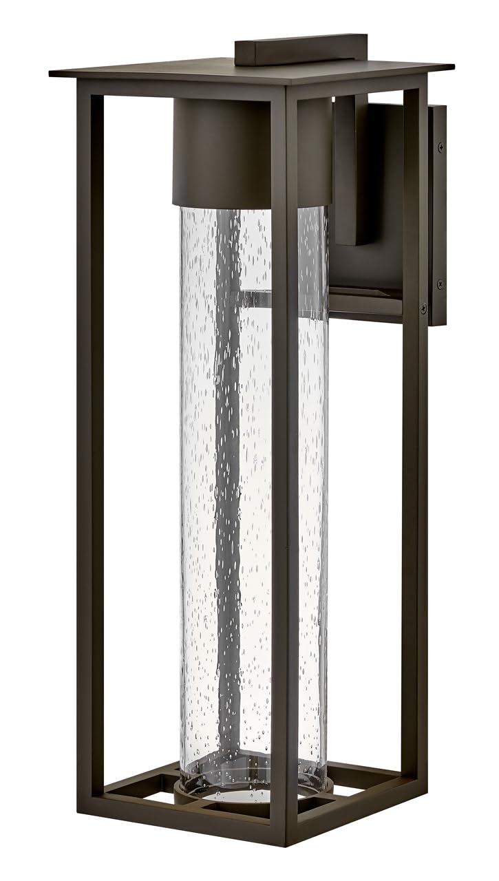 Hinkley Coen Large Outdoor Wall Mount Lantern, Oil Rubbed Bronze Finish | Anti-F