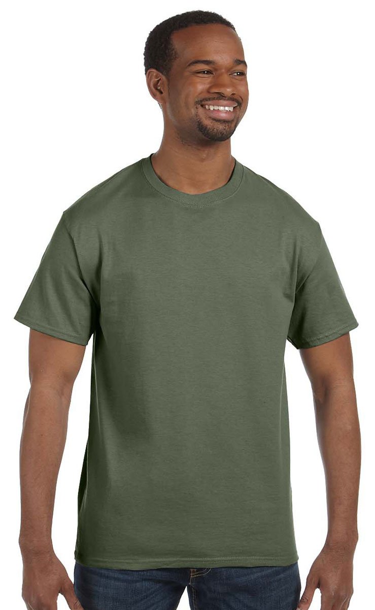 GILDAN Men's Crew T-shirts, Multipack
