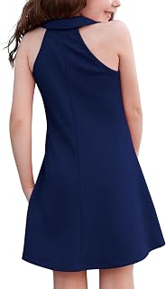 DREAM BUS Robe d'été sans manches pour bébé fille - Robe d'été trapèze - Robe d'été pour petites filles - Robe de plage