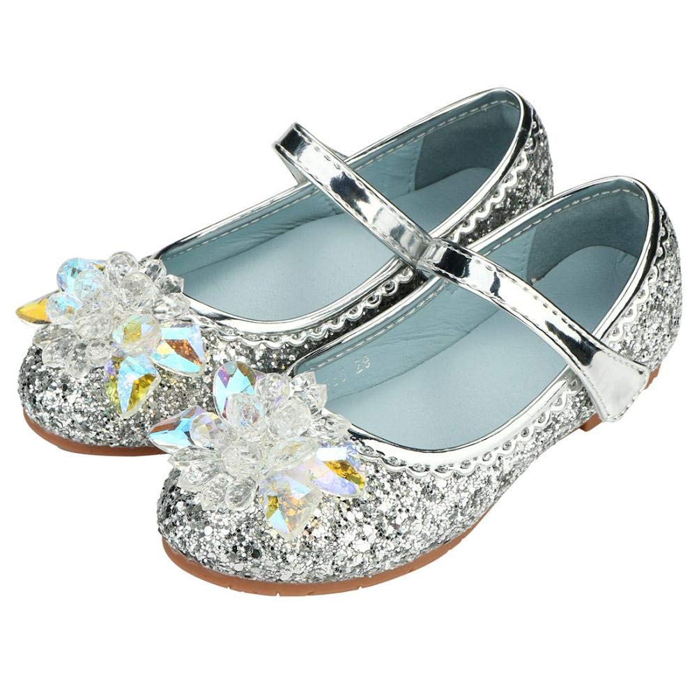 Girls' Dress Shoes, Formal Shoes, Sparkling, Cute, Princess-Style, Kids Shoes, G
