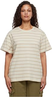 Urban Classics Women's Striped Short Sleeve T-Shirt