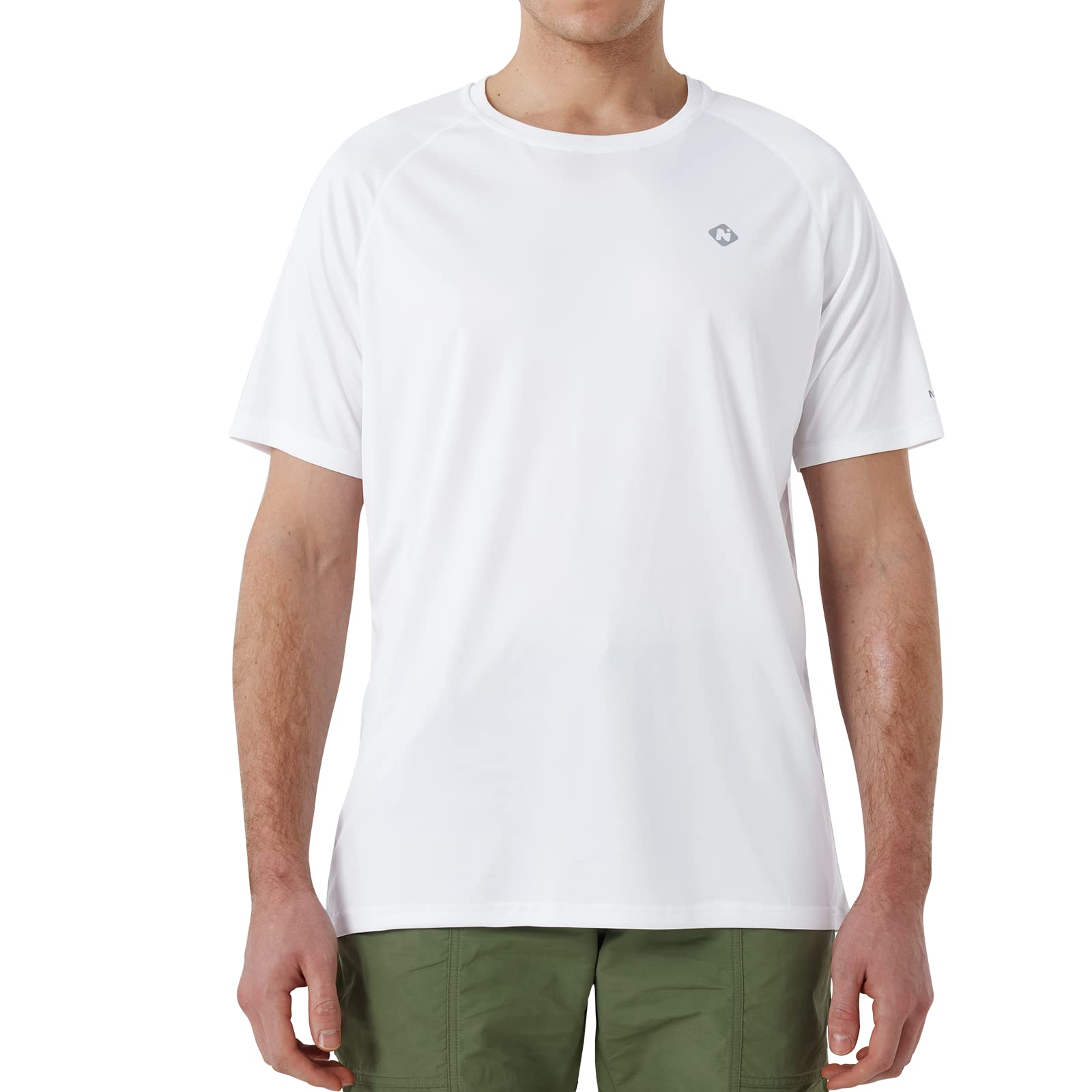NAVISKIN Men's UPF 50+ Sun Protection Shirt Long Sleeve Quick Dry Lightweight