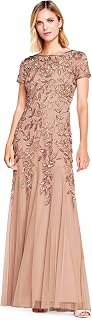 Adrianna Papell Floral - Dress - Short Sleeve - Women