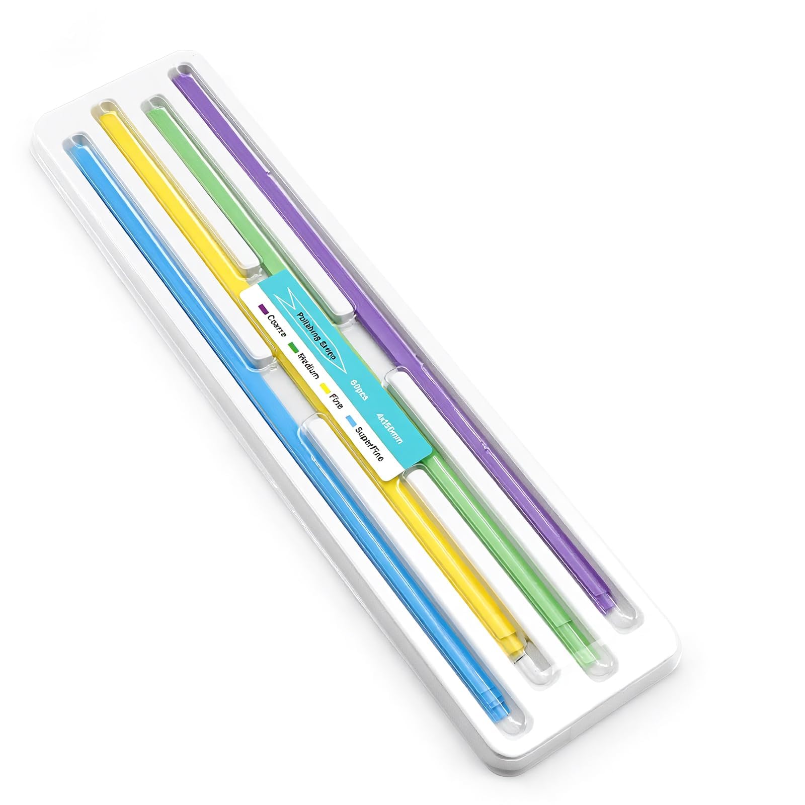 Tooth File for Chipped Tooth | Fibre polishing strips, 4 x 150mm, for dental fin