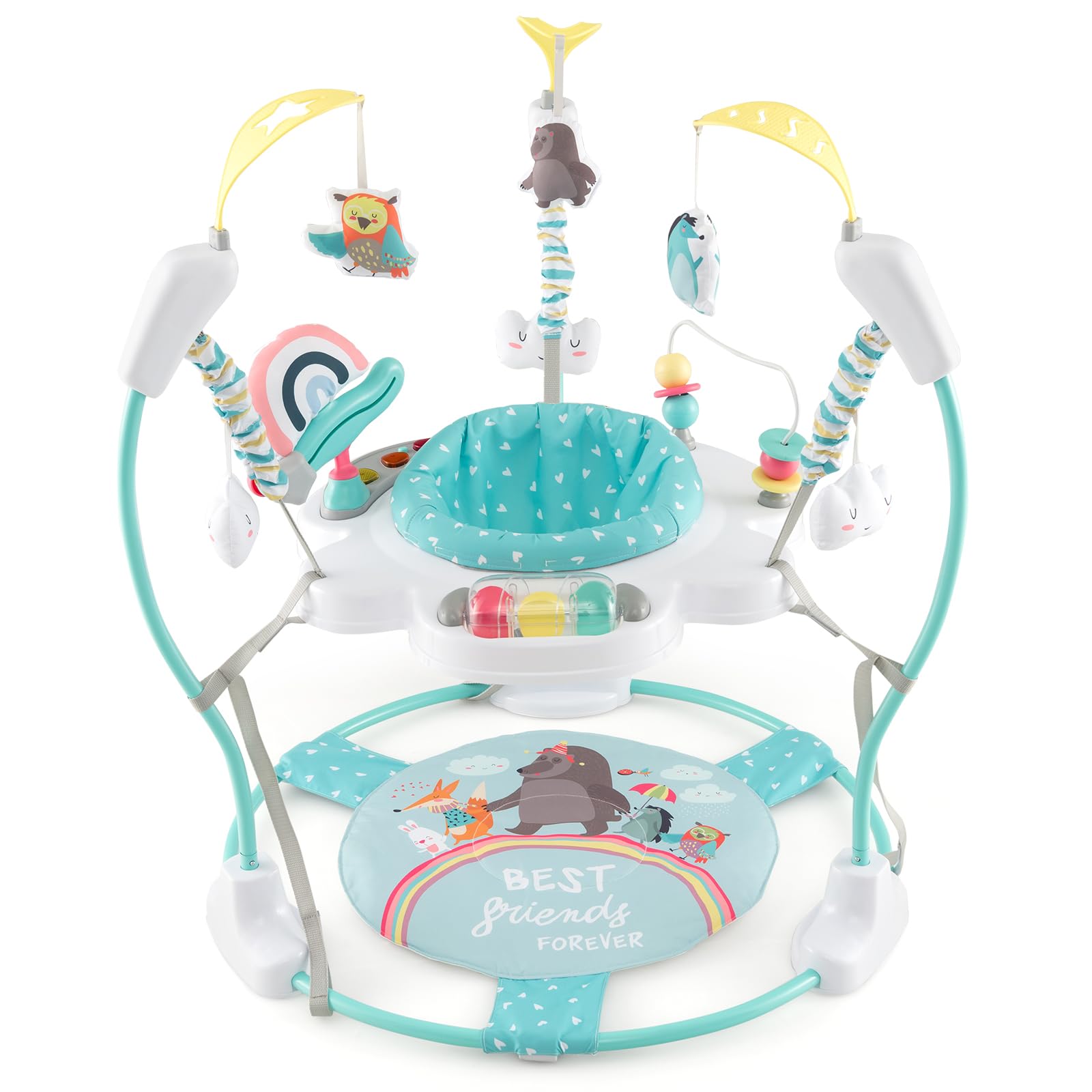 BABY JOY Baby Jumpers and Bouncers, Infant Activity Center with Music Lights Sou