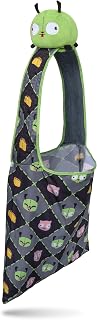 TeeTurtle Invader Zim Gir Tote Bag | Reusable Tote Bag, Fun Graphic Print, Collectible Design, Gift for Teens and Adults