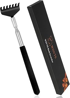 WOVTE Back Scratcher for Men Women, Stocking Fillers Novelty Gifts for Men | Stocking Fillers for Men Women, Small Novelty Funny Gifts, Fathers Day Christmas Birthday Gifts, Mothers Day Gifts for Mom