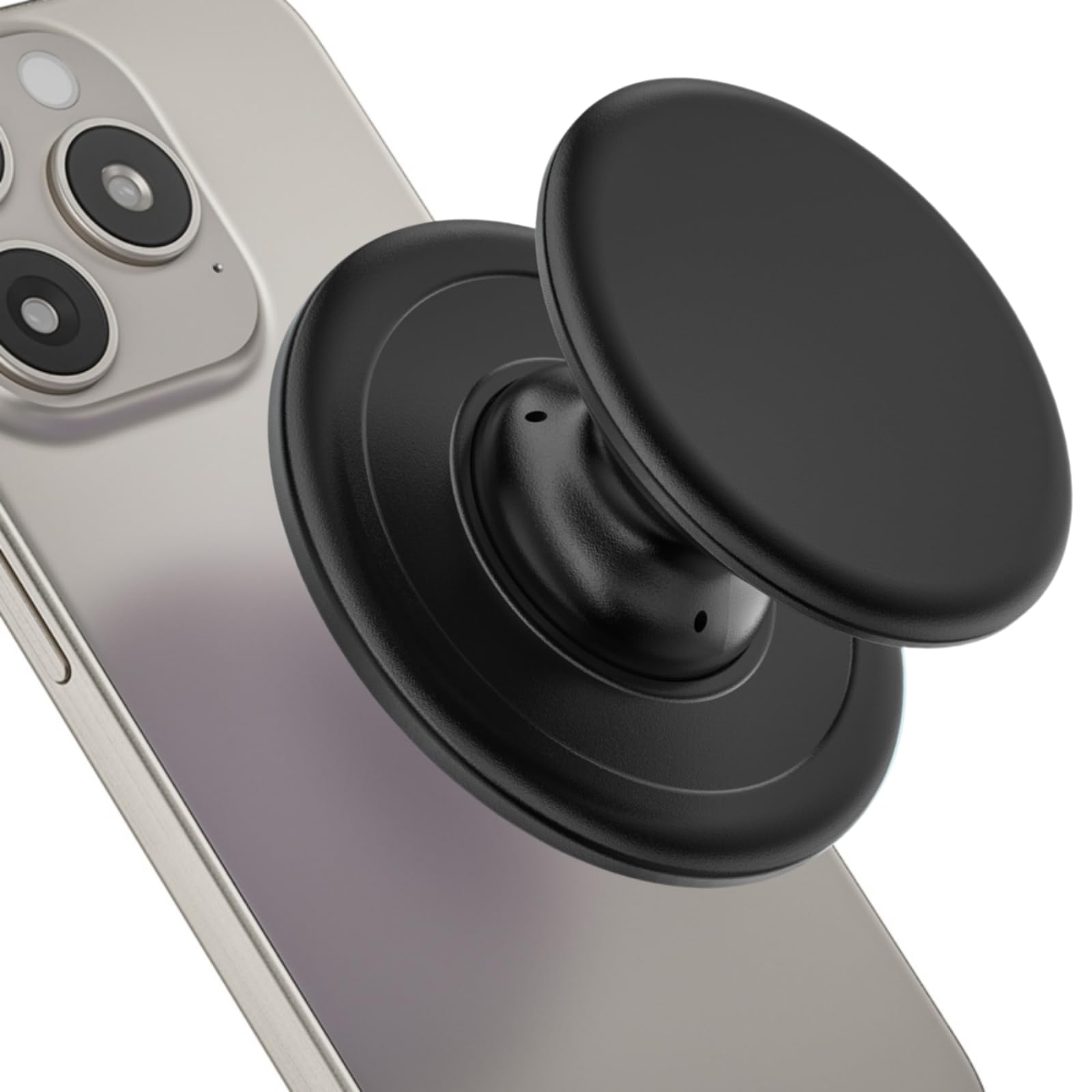 Grippopso for Magsafe Phone Grip, Magnetic Phone Grip Holder, Black | Magnetic C