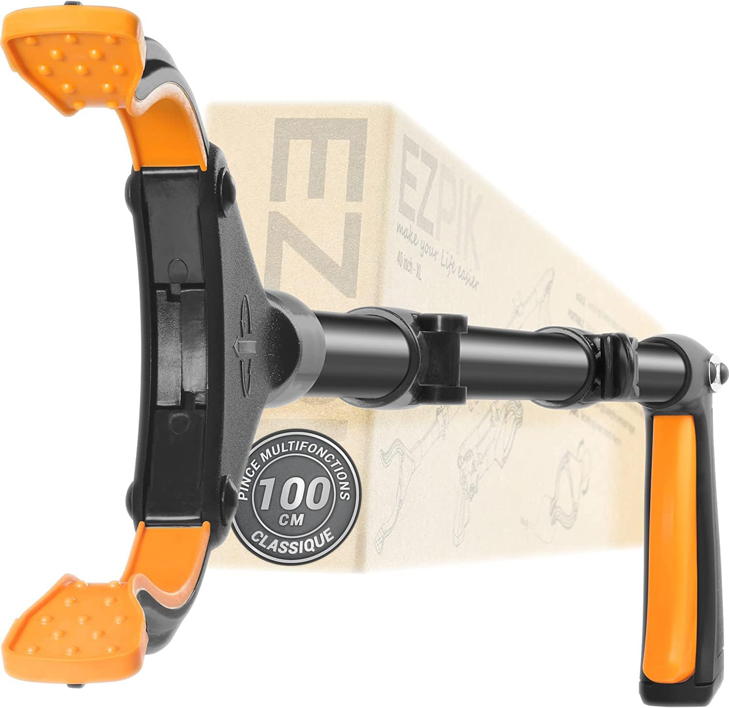 EZPIK 100 cm Pick Up Pliers for Elderly and Disabled People + Magnets – Rotating