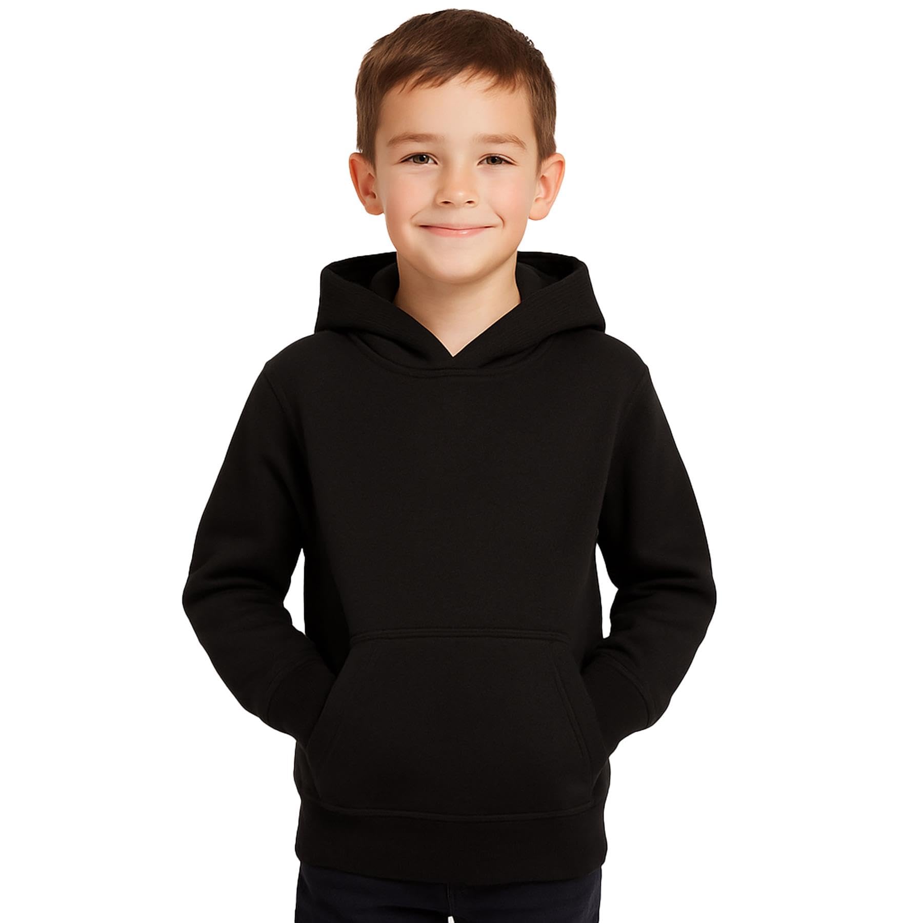 A2Z 4 Kids Girls Boys Plain Sweatshirt Tie Dye Pullover Shirt Fleece Hooded Jump
