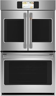 Cafe CTD90FP2NS1 30" Professional Stainless Steel French Door Smart Double Wall Oven with 10 cu. ft. Total Capacity Convection French Door Sabbath Mode